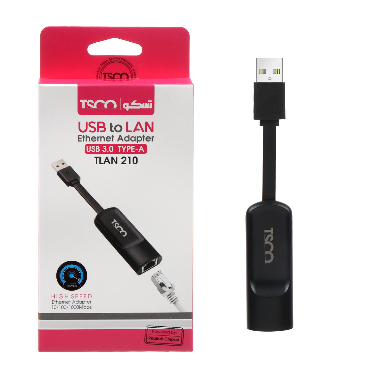 تبدیل USB3.0 به LAN تسکو مدل TLAN 210